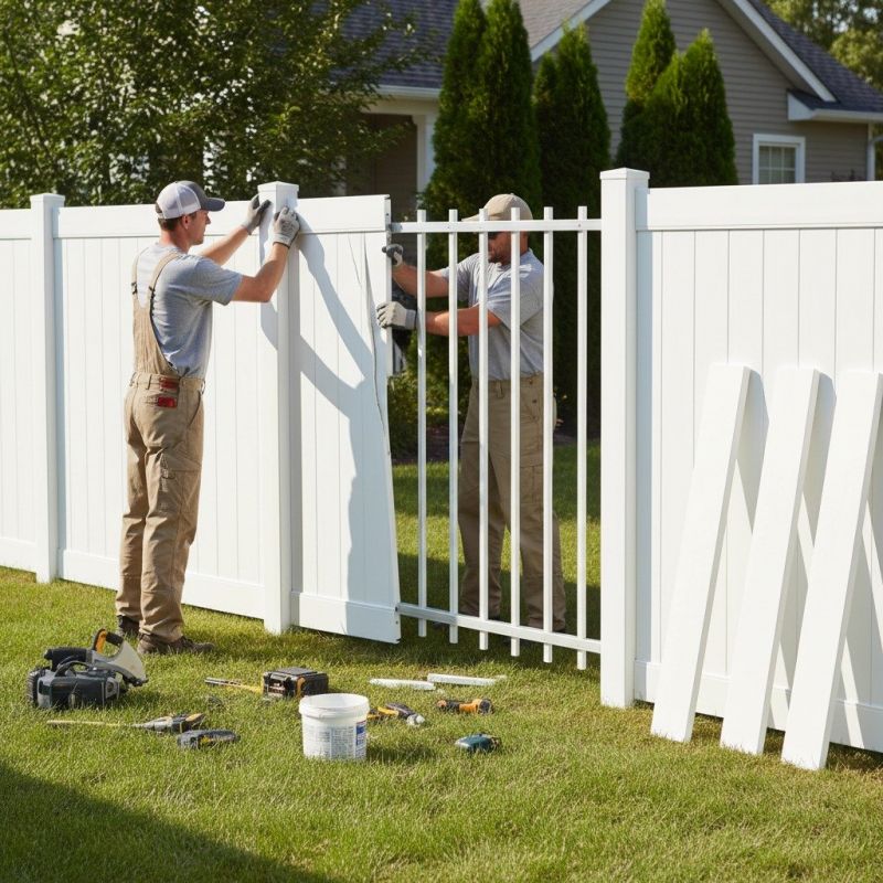 Fence Staining
